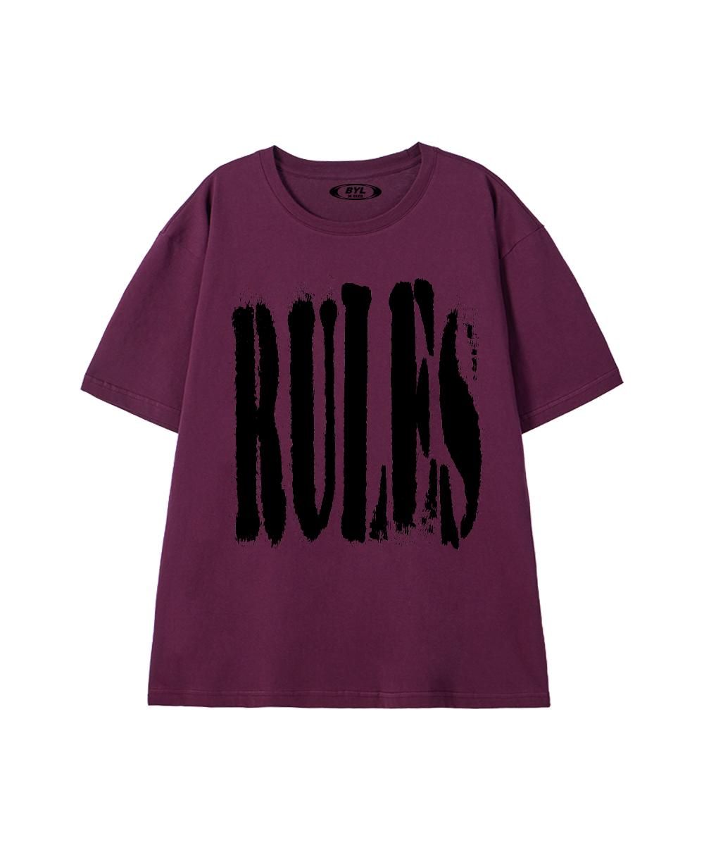 Biel Rules Short-Sleeve T-Shirt Wine M