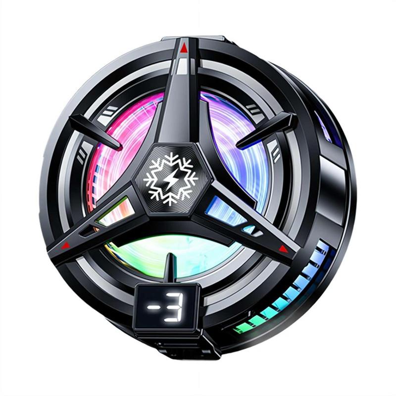 

Adjustable 3 Speed Mobile Cooling Fan 2 In1 Magnetic/Back-Clip Semiconductor Cooling Radiator Fast Cooling Phone Silent Heatsink