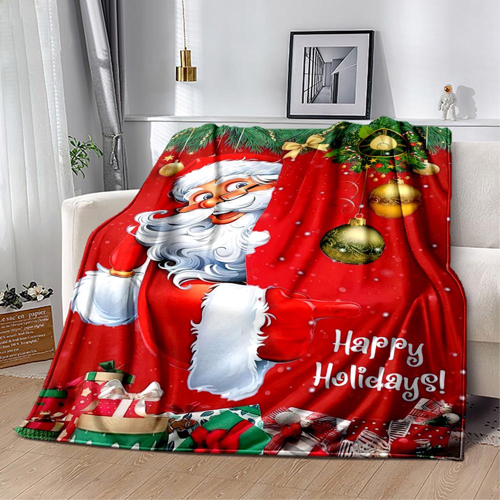 Christmas 314 Blanket Soft & Cozy Suitable for Picnics Sofa Office Chair Four Seasons Universal Modern Style