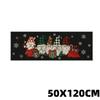 Christmas Floor Mat Funny Anti Slip Carpet for Kitchen Bedroom Living Room Kids Door Mats Holiday Party Home Rug Decor