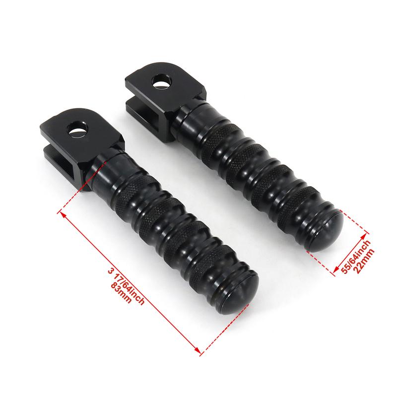 Motorcycle Front Footrests Fit For YAMAHA MT-07 MT07 Tracer MT-09 Niken XSR700 XJ6 FJR1300 FZ6 Fazer Foot Pegs Pedals Aluminum