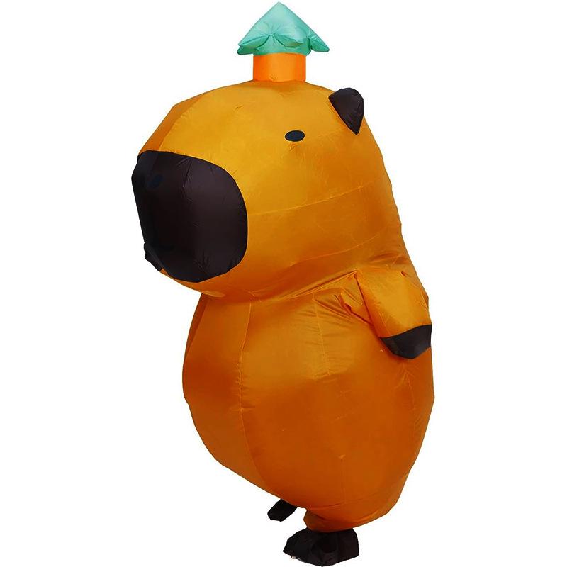 Capybara Inflatable Costume for School Events, Sports Day, Outdoor Fun, Parent-Child Activities, and Halloween
