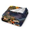 Hades Zagreus Super Soft Blanket  Picnic Plush Throw Blanket Novelty Outdoor Flannel Bedspread Sofa Bed Cover