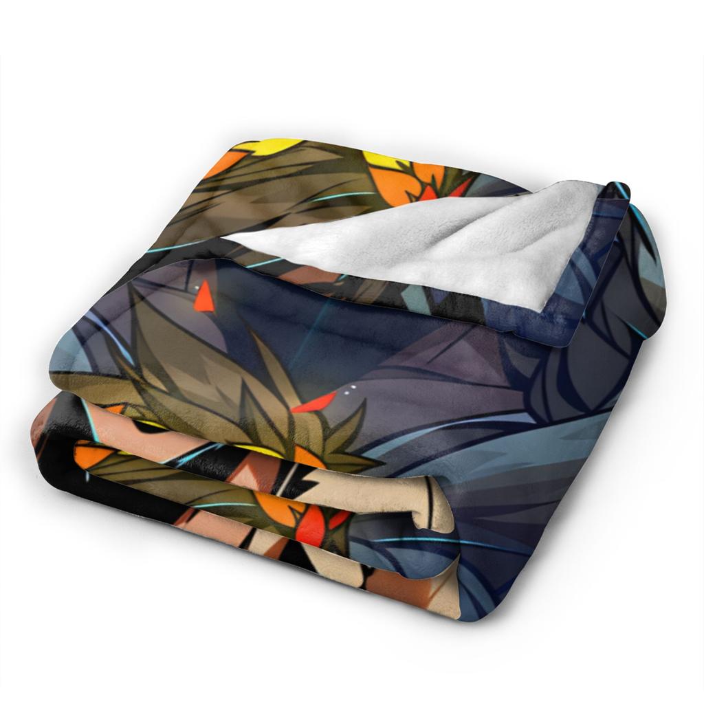 Hades Zagreus Super Soft Blanket  Picnic Plush Throw Blanket Novelty Outdoor Flannel Bedspread Sofa Bed Cover