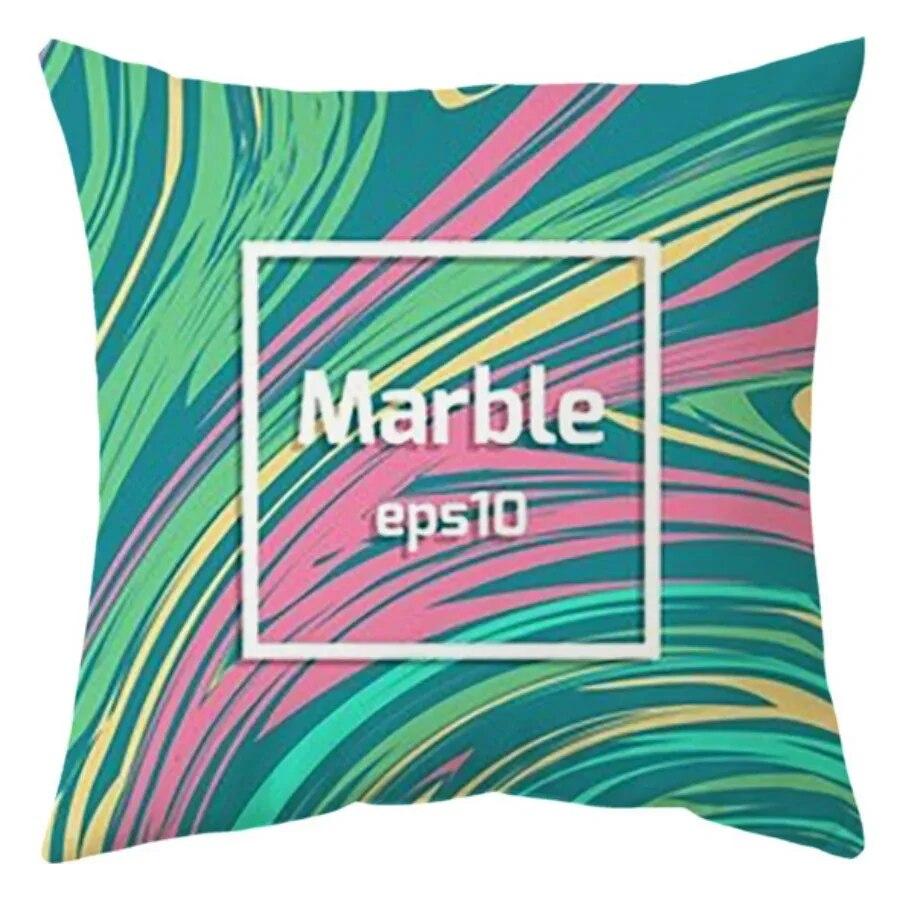 Luxuriöse Heimdeko Kissenbezug Büro Sofa Kissenbezug Tropischer Regenwald Pflanzenmuster Dekokissenbezug