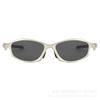 Unisex Oval Frame Polarized Sunglasses Punk Style Outdoor Fashion