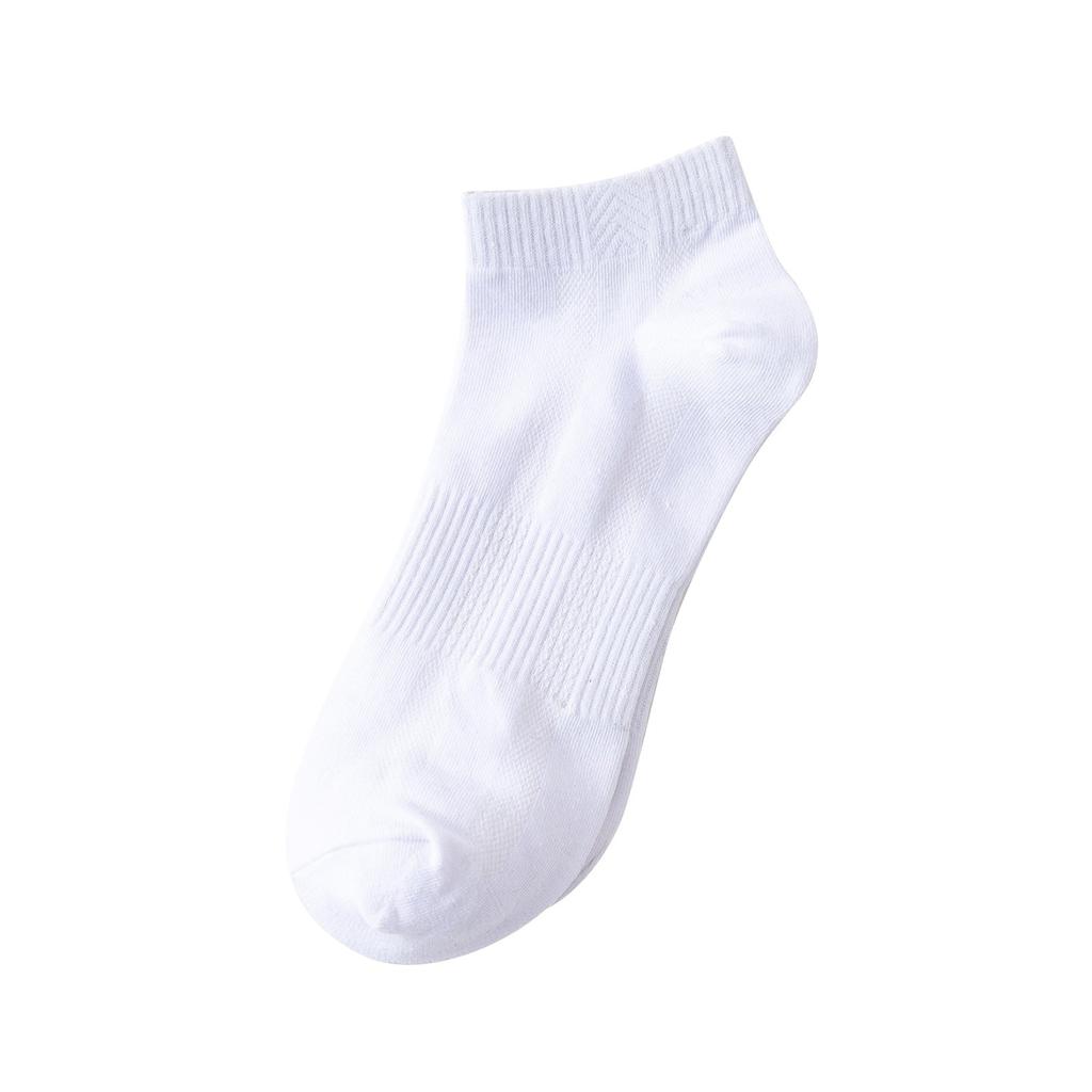 Sports Socks, 5 Pairs, Men's, Women's Half Socks, Short, Breathable