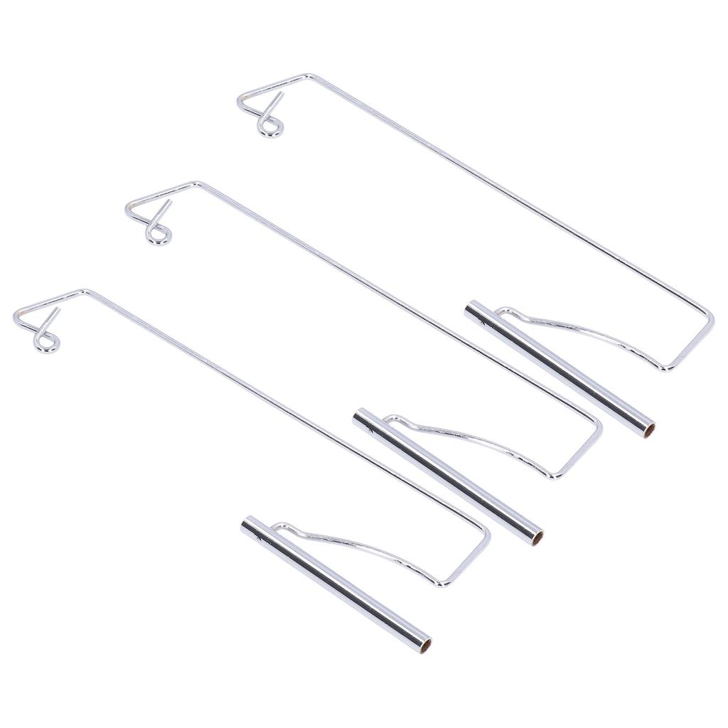 3pcs Featherweight Thread Stand Independent Packaging Stainless Steel Material Rack for Old