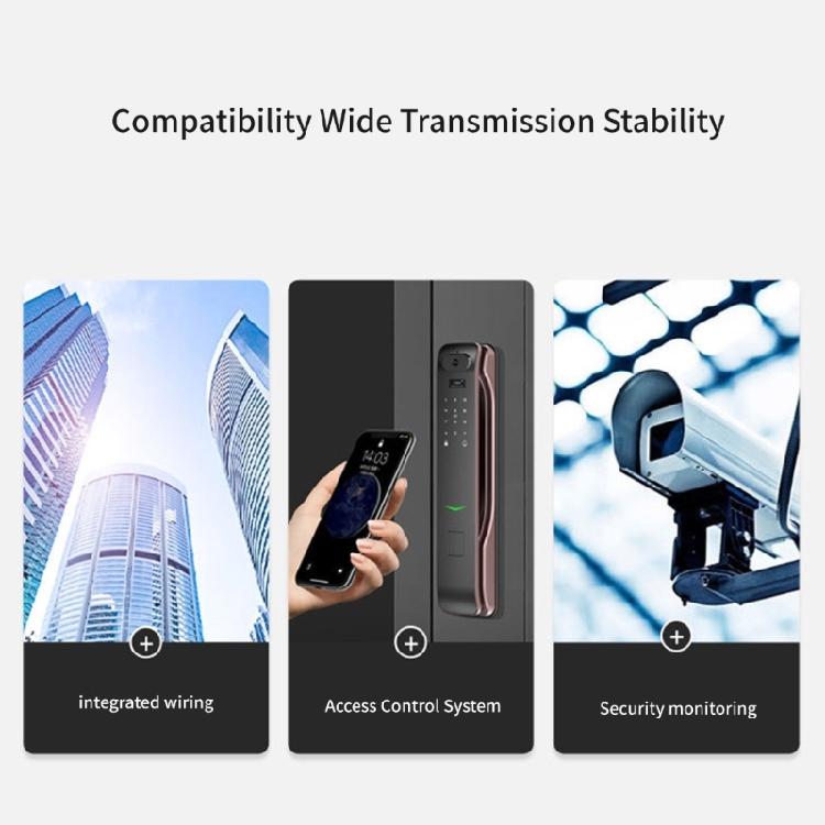 Plastic POE Splitter POE To 12V DC5.5x2.1 Power Transform, 48V To 12V With Overcurrent And Overheats Protections