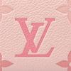 Louis Vuitton Pattern Printed Zipper Wallet Women Wallets Gradient-Pink M82204