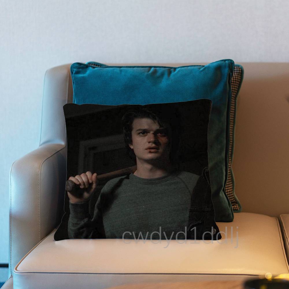 JJoe KKeery Djo Steve Harrington ST Cushion Cover Pillow Cover Decor Pillowcase Printed Cushion Case For Couch