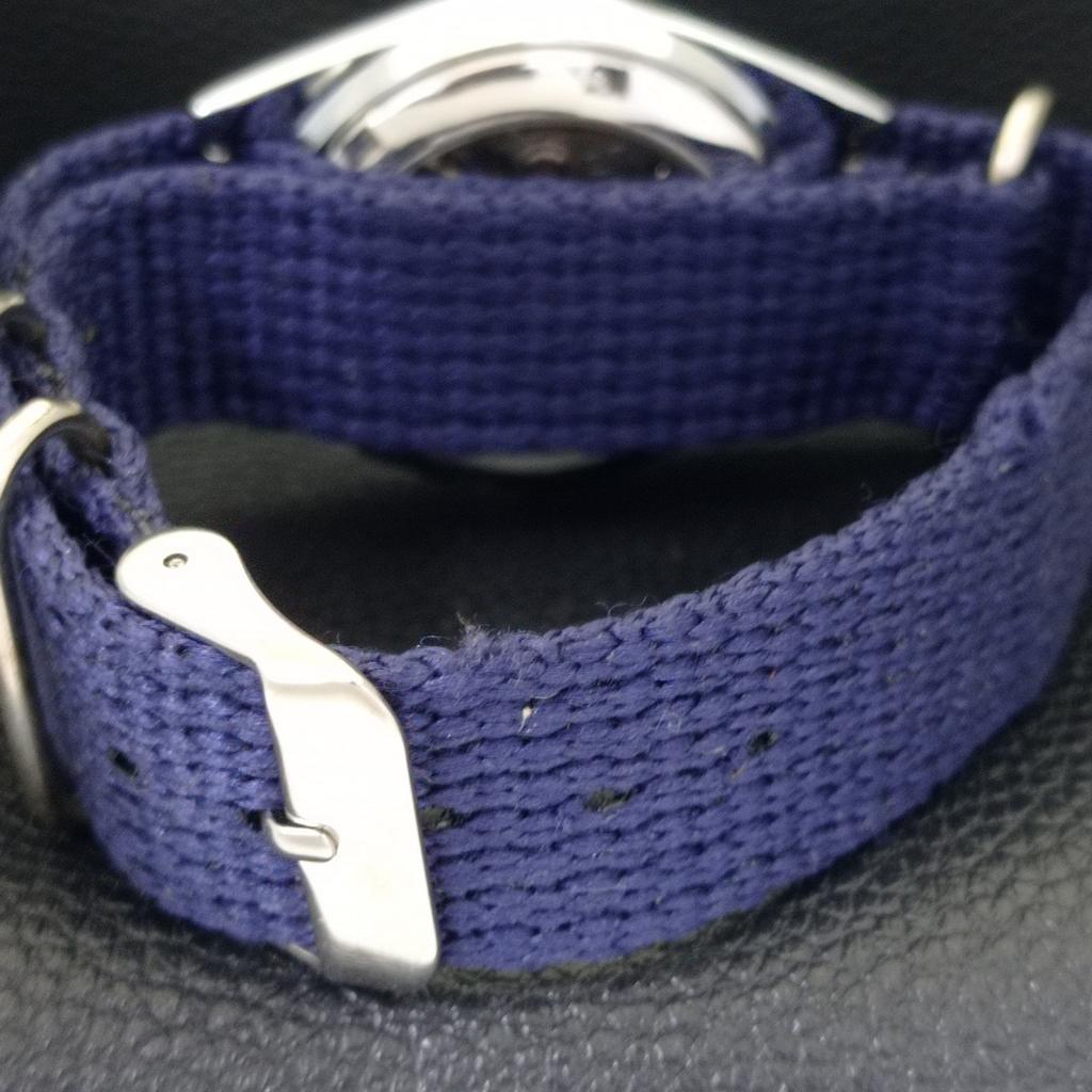 SEIKO 5 AUTOMATIC 6309A VINTAGE REFURBISHED JAPAN MENS BLUE DIAL WATCH a441668-1