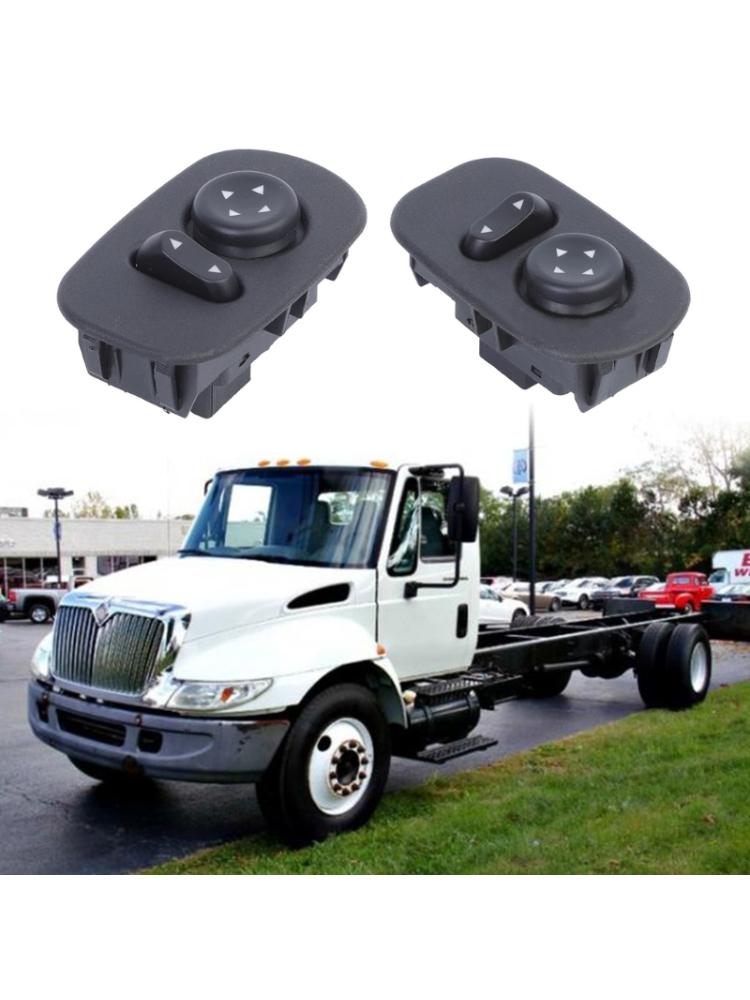 2209205C1 Car Power Glass Switch Button Rear Glass Knob For International Truck 2505204C1 4084847C1 Easy Installation