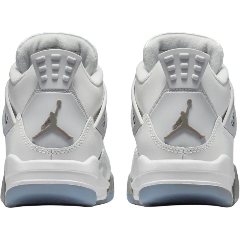 Jordan Air Jordan 4 Mid top Children's Basketball Shoes Gray Blue Teenagers HV4401-014