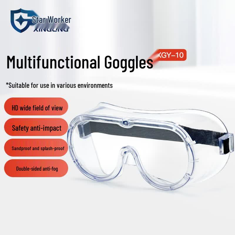 Xinggong Anti-Fog Impact Resistant Safety Goggles
