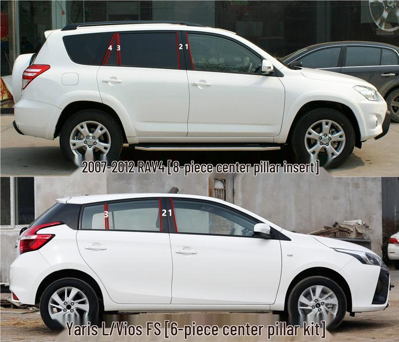 Kompatible Zierleiste für 2023 Toyota Corolla, Levin, RAV4, Reiz, Vios und FS Modelle