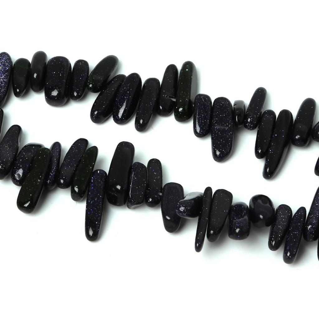 Natürliche Flash-Stein-Kreuzloch-förmige Perlen, Steinperlen, runde Perlen für Schmuckherstellung, DIY-Armband, Halskette, Fußkettchen