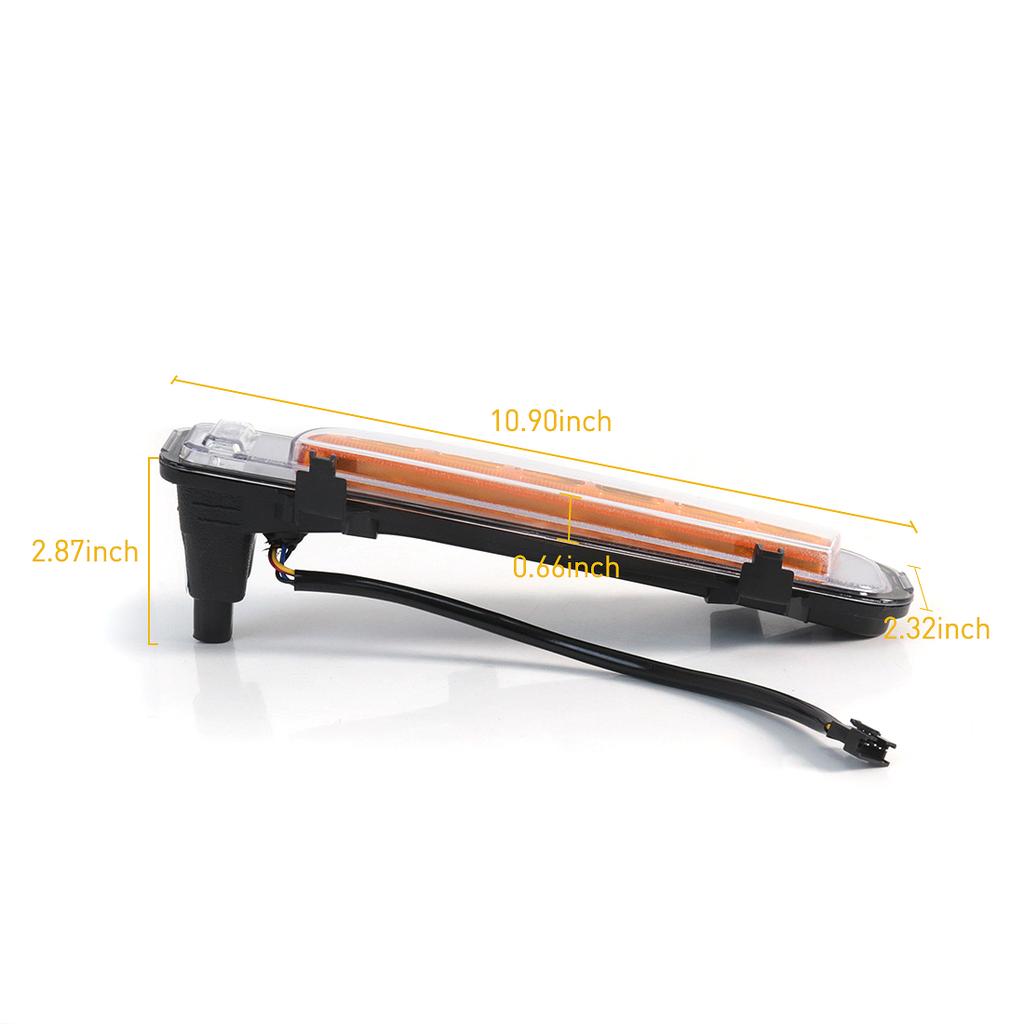 Car LED Daytime Running Light DRL For Ford Edge 2009 2010 2011 2012 2013 2014 Dynamic Turn Signal White Yellow Blue Fog Lamp 12V