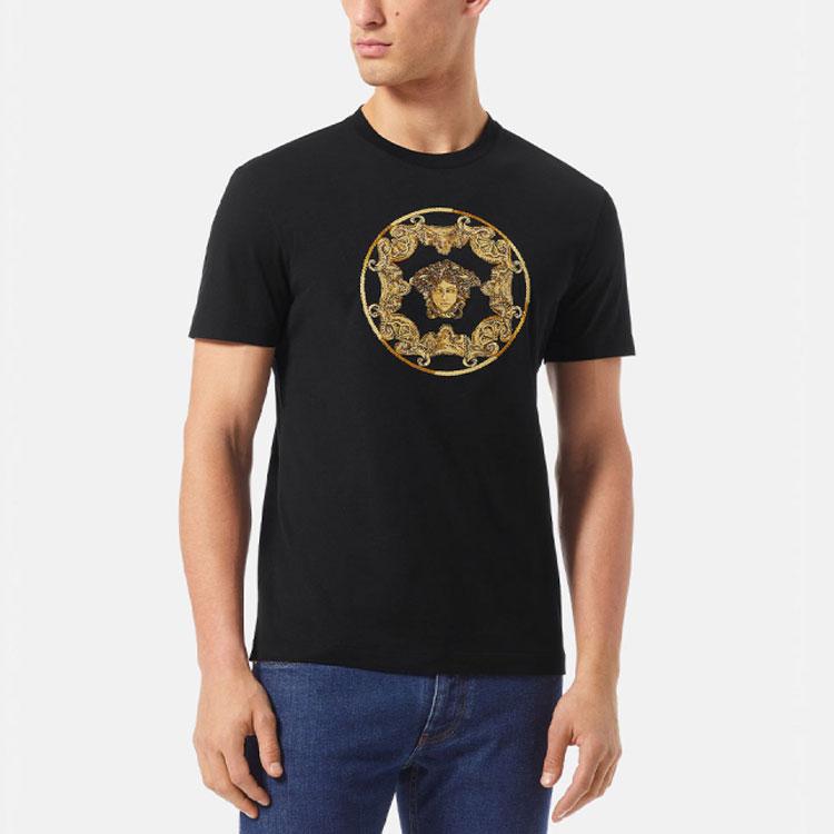 Versace Medusa Head Organic Cotton T-shirt 1006450-1A04417-1B000