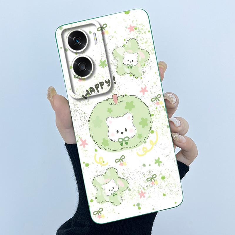Für Honor 90 Lite 5G X50i 5G 2023 Handyhülle Panda Mädchen Katzen Weiches Silikon TPU Rückabdeckungen Stoßfänger Für Honor 90Lite Fundas Coque