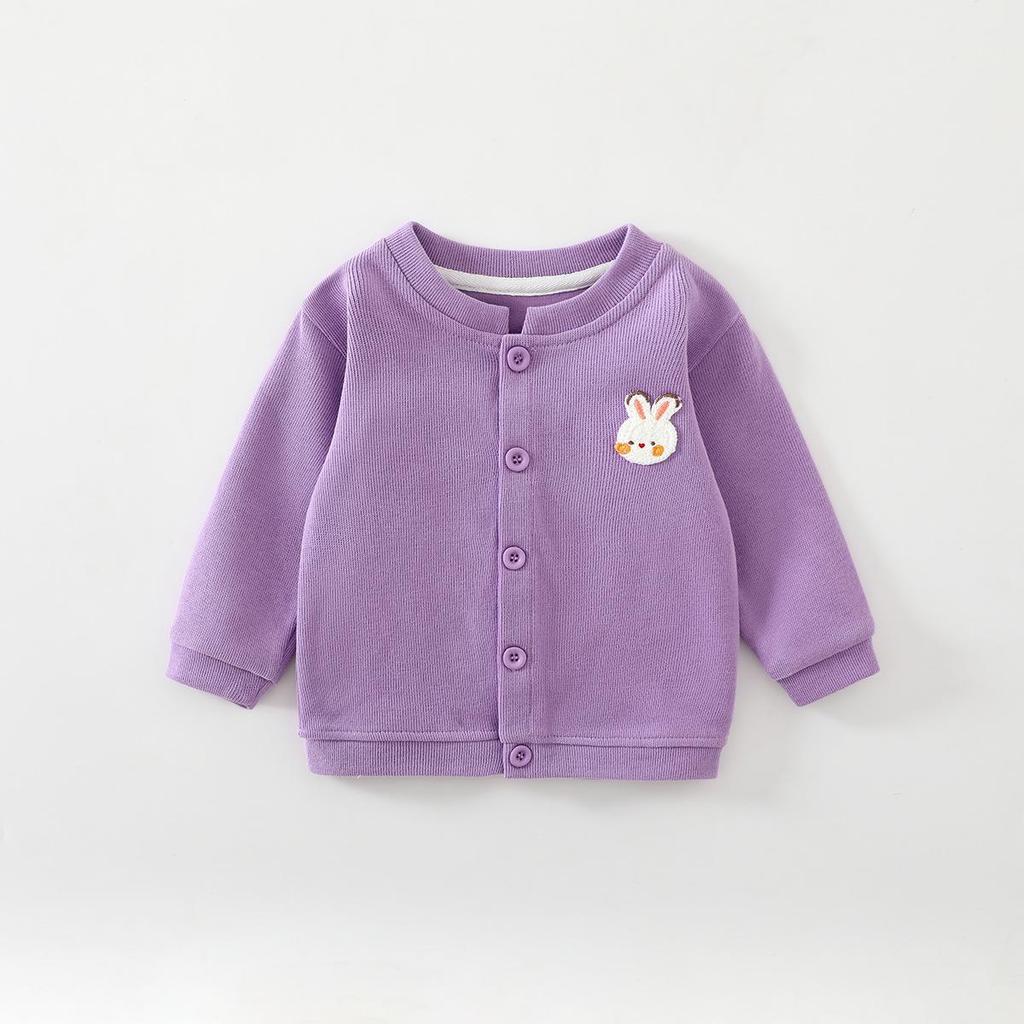 Jingqi Baby Windproof Cardigan - New Spring/Autumn 2025 Style, Warm Outing Wear for Boys and Girls