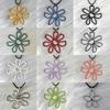 Flower Necklace Fashionable Statement Piece Girls Jewelry Chokers Chain for Women Daily Wear Party Gift Accessory