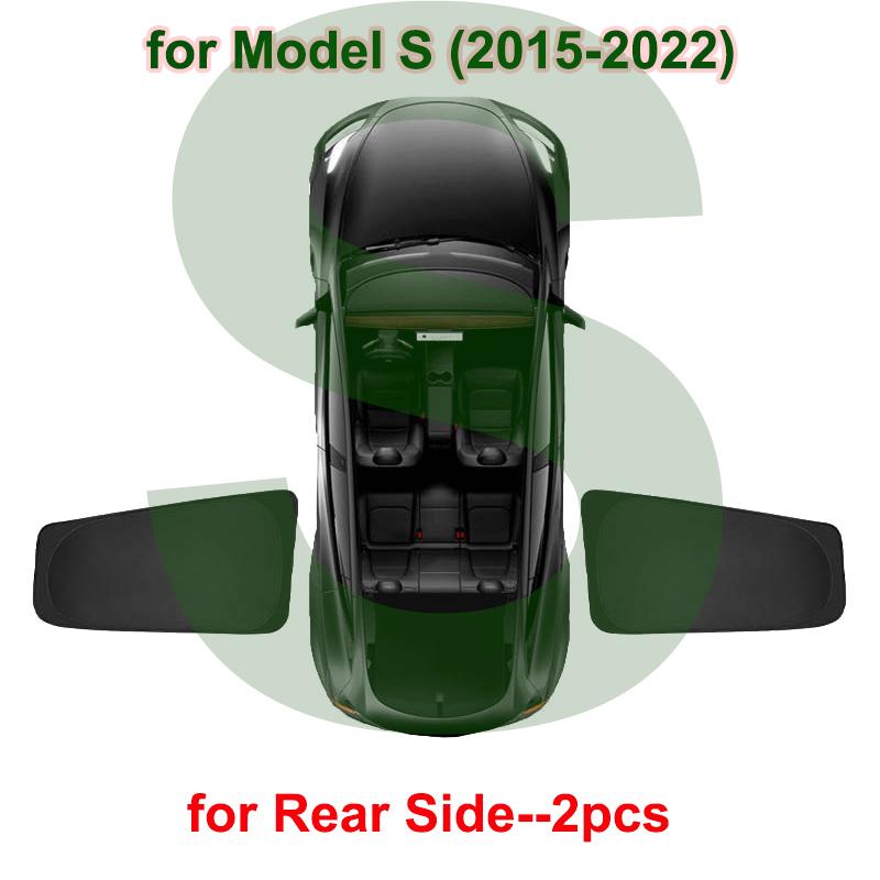 Car Sunshade for Tesla Model 3 Y S X 2024 2025 Sun Shade Privacy Shading Cover l Front Rear Side Window UV Protector Highland M3H