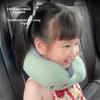 Portable Neck Pillow Comfort Support Multi-functional U Shape Pillow U-shaped Design Soft Material Nap Pillow Airplane Travel