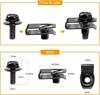 20 Pièces Fixations Vis Boulons Clips Attaches pour Garde-boue de Capot Moteur Automobile Attache Auto