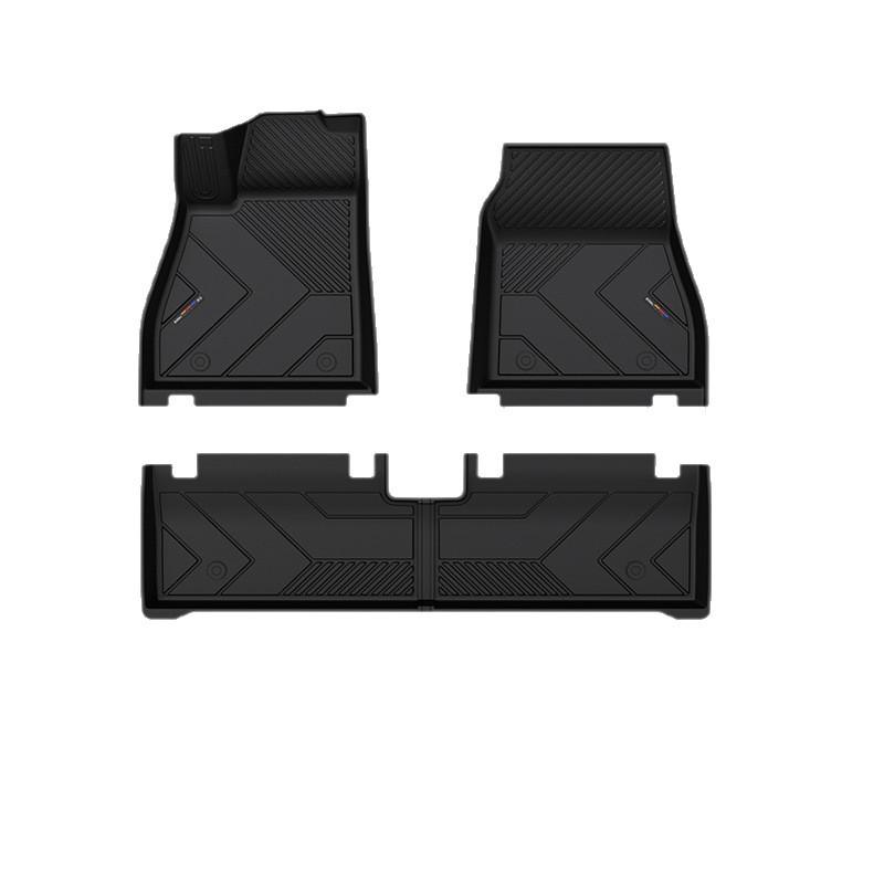TPE Floor Mats for XPeng Mona 03 Max, dual-color injection, interior upgrade.
