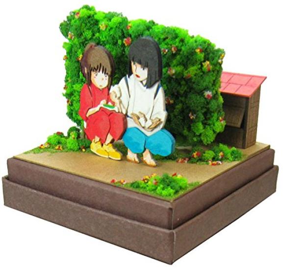 Sankei Studio Ghibli Mini Spirited Away Haku Onigiri Papierowe Rękodzieło Bez Skali MP07-58