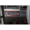 Titanium Red Headlight Button Frame Cover Trim 1X For Hyundai Elantra 2017-2020