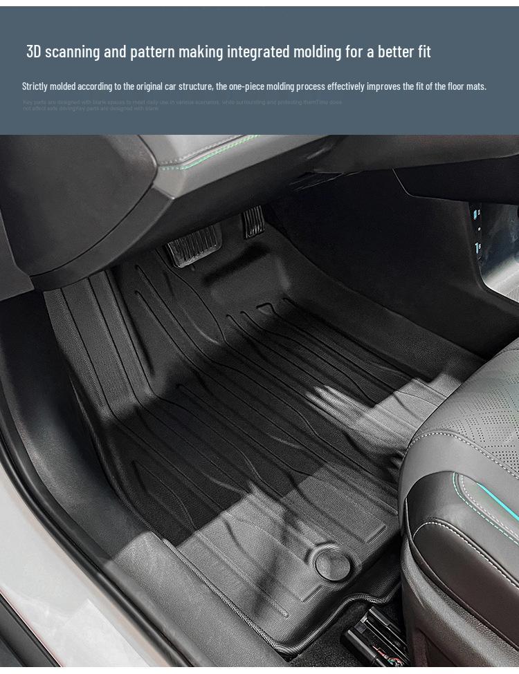 All-Weather TPE Floor Mats & Trunk Liner for 25 BYD Qin L EV Cars