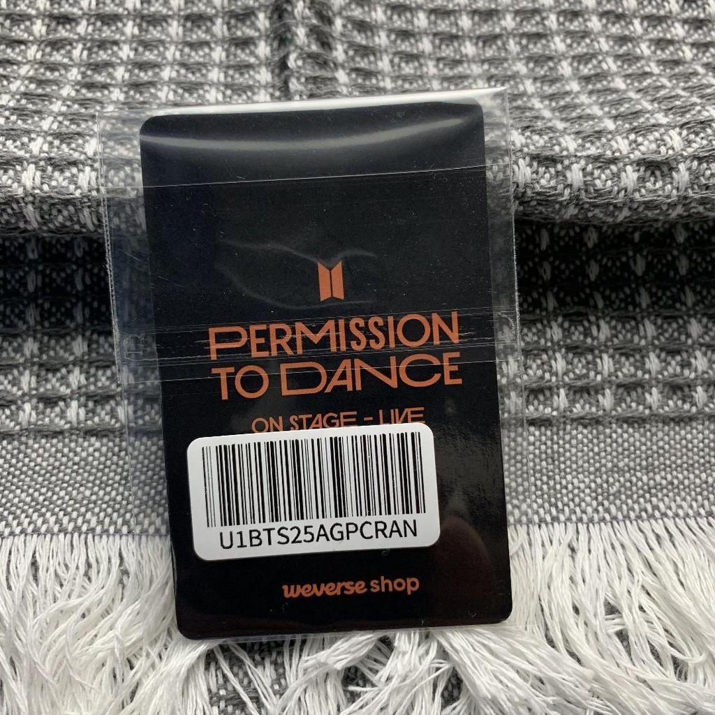 [USED] BTS Exclusive Jin P.T.D STAGE-SEOUL GLOBAL Trading Card