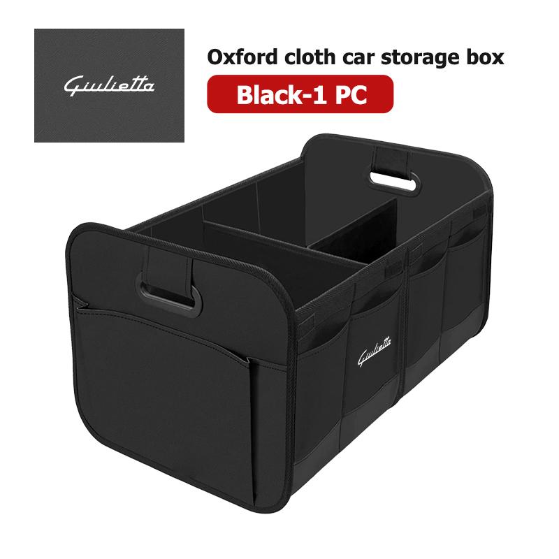

For Alfa Romeo Oxford Cloth Large Capacity Car Trunk Organizer Box Storage Case For Alfa Romeo Giulietta GT 159 147 156 Mito Bre