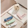 Foldableable Portable Clothes Drying Rack Travel Clothes Hanging Rack 7 Hole Multi-functional Storage Home Business Trip Hotel Clothes Hanger Tool