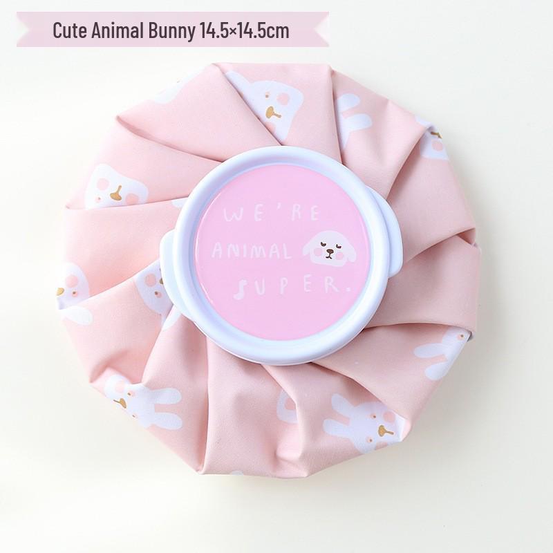 Portable Cold/Hot Compress Pack: Cartoon Fabric Ice Bag for Sprain Physiotherapy & Outdoor Use