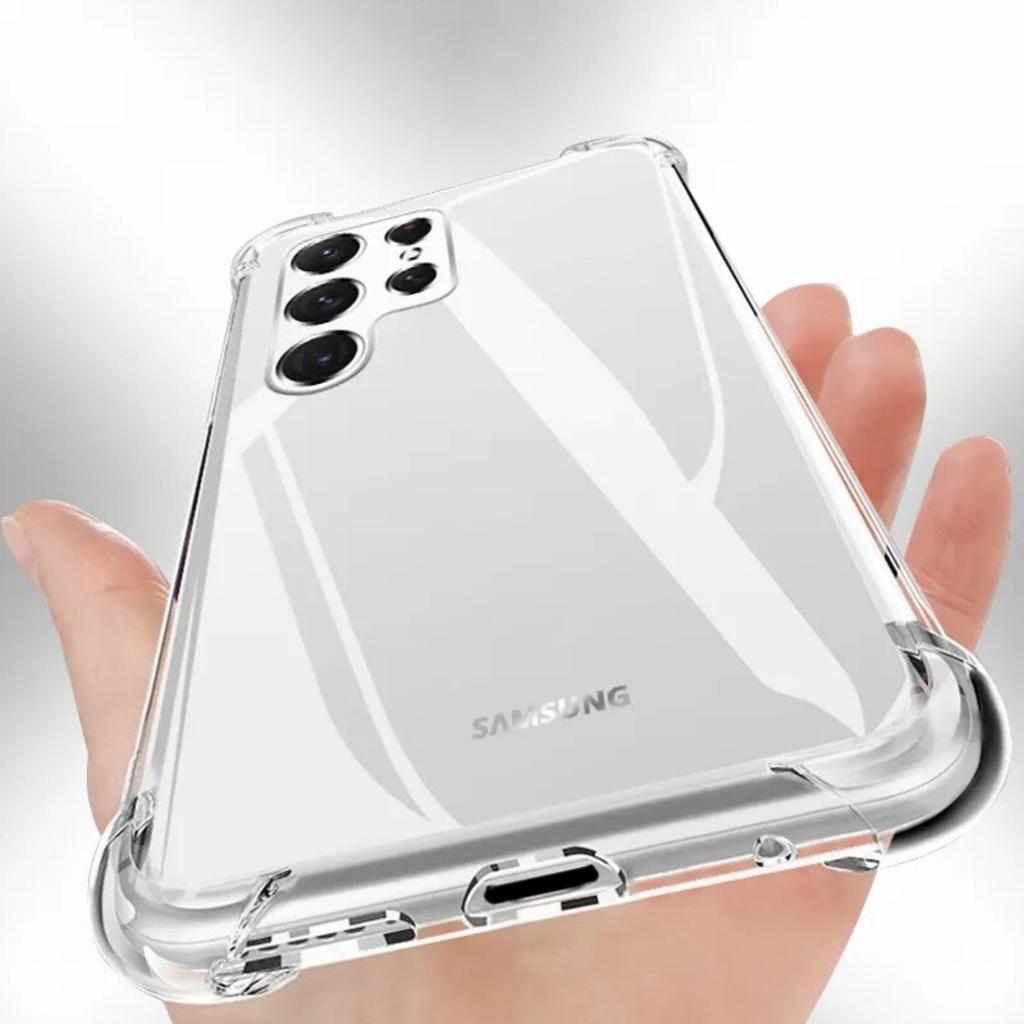 Clear Phone Case For Samsung Galaxy S26 S25 Ultra S25Plus S24 FE S23 S22 S21 Silicone Cover