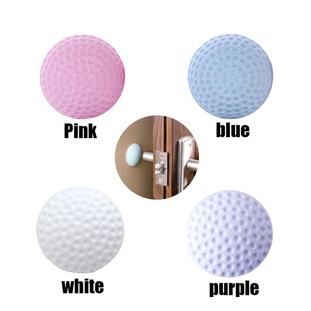 8PCS Self Adhesive Rubber Door Buffer Wall Protectors Door Handle Bumpers for Door Stopper Doorstop