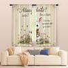 2 pcs   filtering curtains (excluding rods   non-movable   without batteries) A picture of a rabbitbackgroundsuitable for use in