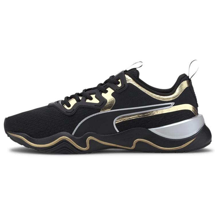 (WMNS) PUMA Zone XT Metal  Black Gold  Women s 193032-02 EU 35.5