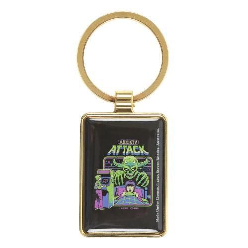Steven Rhodes Anxiety Attack Keyring