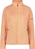 Куртка CMP Woman Fleece Jacket (3H14746) Куртка трикотажная меланжевая Fleece Jacket (3h14746-03ct) salmone-bianco