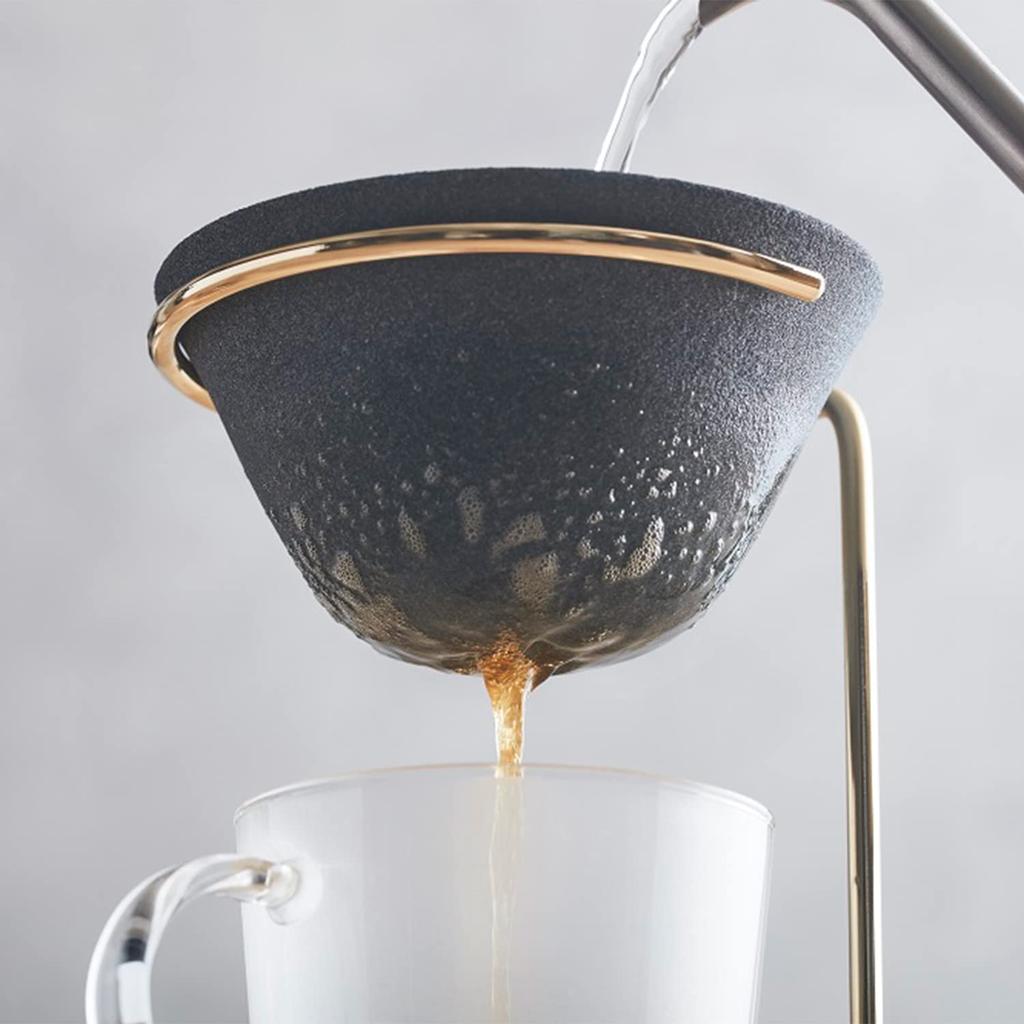 Advanced Door Ceraful Coffee Filter and Dripper Stand Set Approximately 1 To 3 Cups CRF-SET