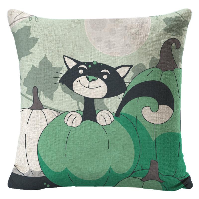 Pillow Christmas Pillowcase Set Home Bed Cushion Cover Office Sofa Waist Cushion