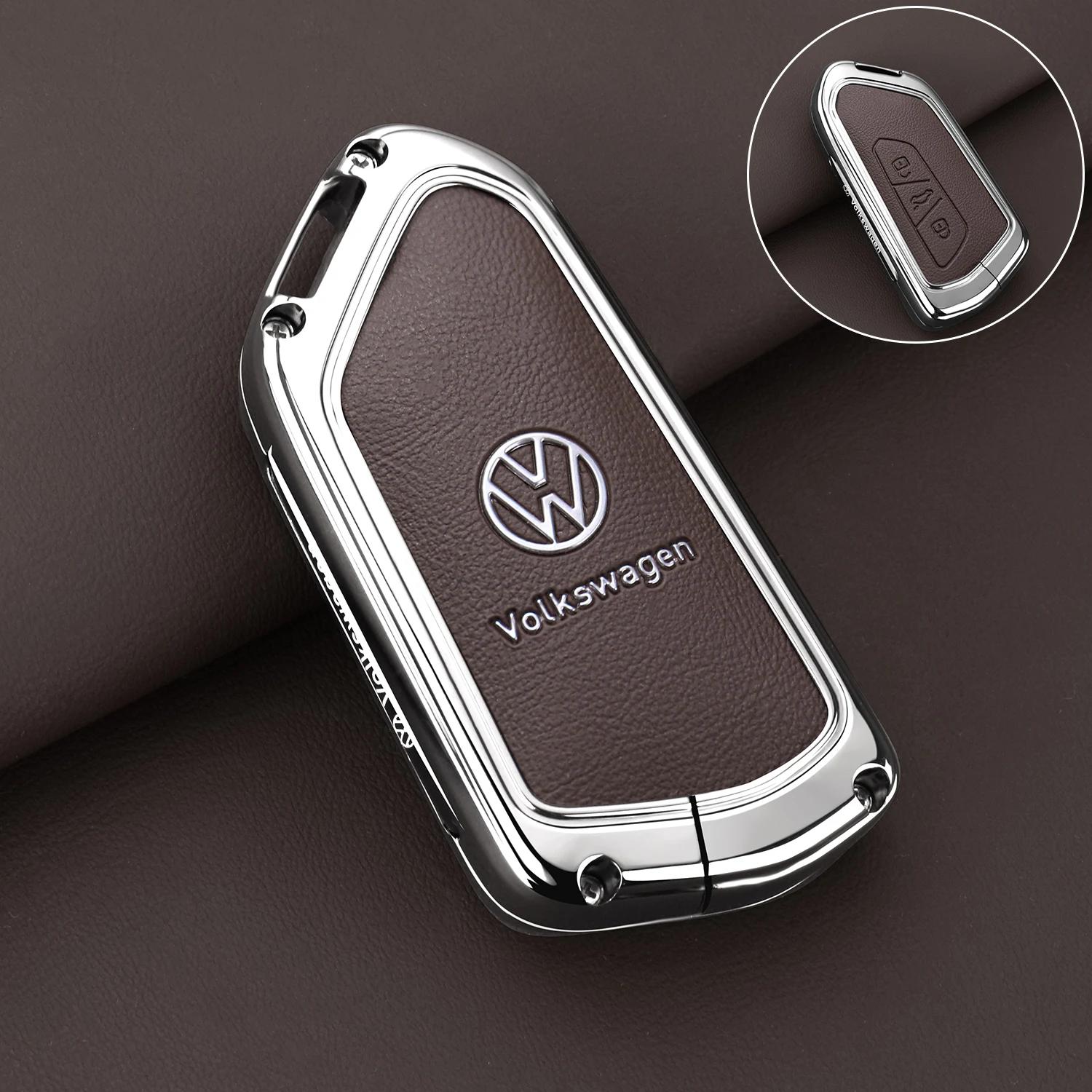 

For VW Car Key Cover Fob Case Shell Bag Accessories For VW Volkswagen Golf 8 MK8 ID3 ID4 Cupra 2020 Skoda Octavia A8 SEAT Leon