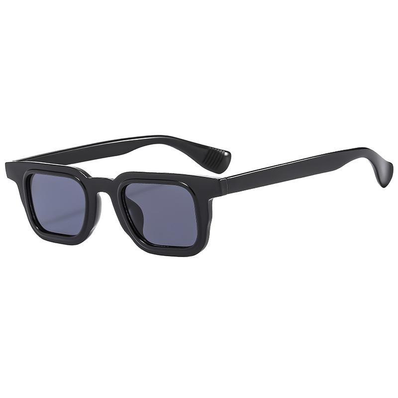 Small Frame Square Sunglasses, Advanced Sense Uv Protection Sunglasses, Men'S Trendy Hip-Hop Sunglasses