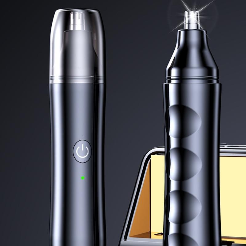 USB Rechargeable Portable Electric Nose Hair Trimmer Multifunctional Portable Nose Hair Shaving and Eyebrow Trimmer Gift for Men