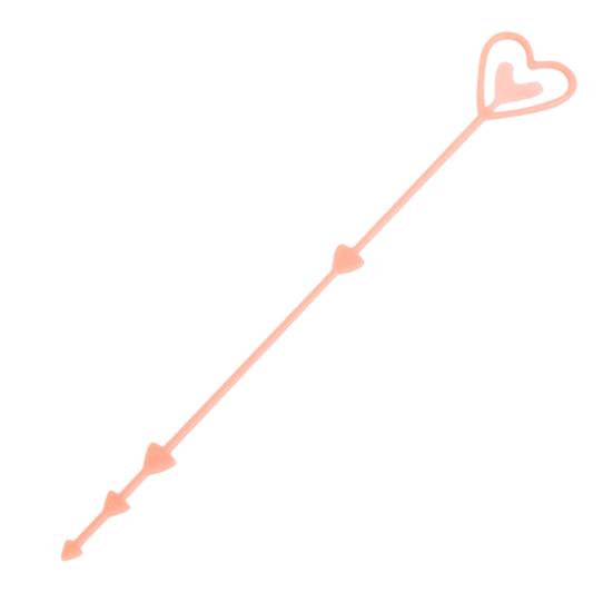 

80 шт. Пластиковые цветочные держатели для карт в форме сердца с цветочным вкладышем розовый