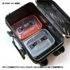 Prox Mini Fishing with Clear Lid and Ideal for Storing Small Items Bucket, Medium/Dull Red, PX9892MDR, Sides,